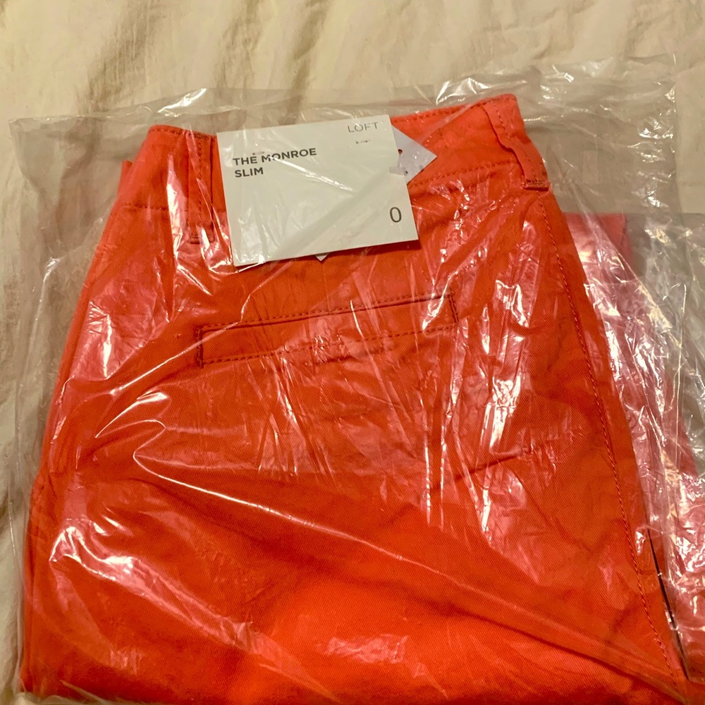 LOFT Monroe Slim Chino pants